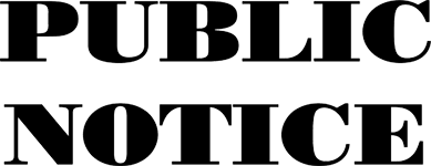 Public Notice